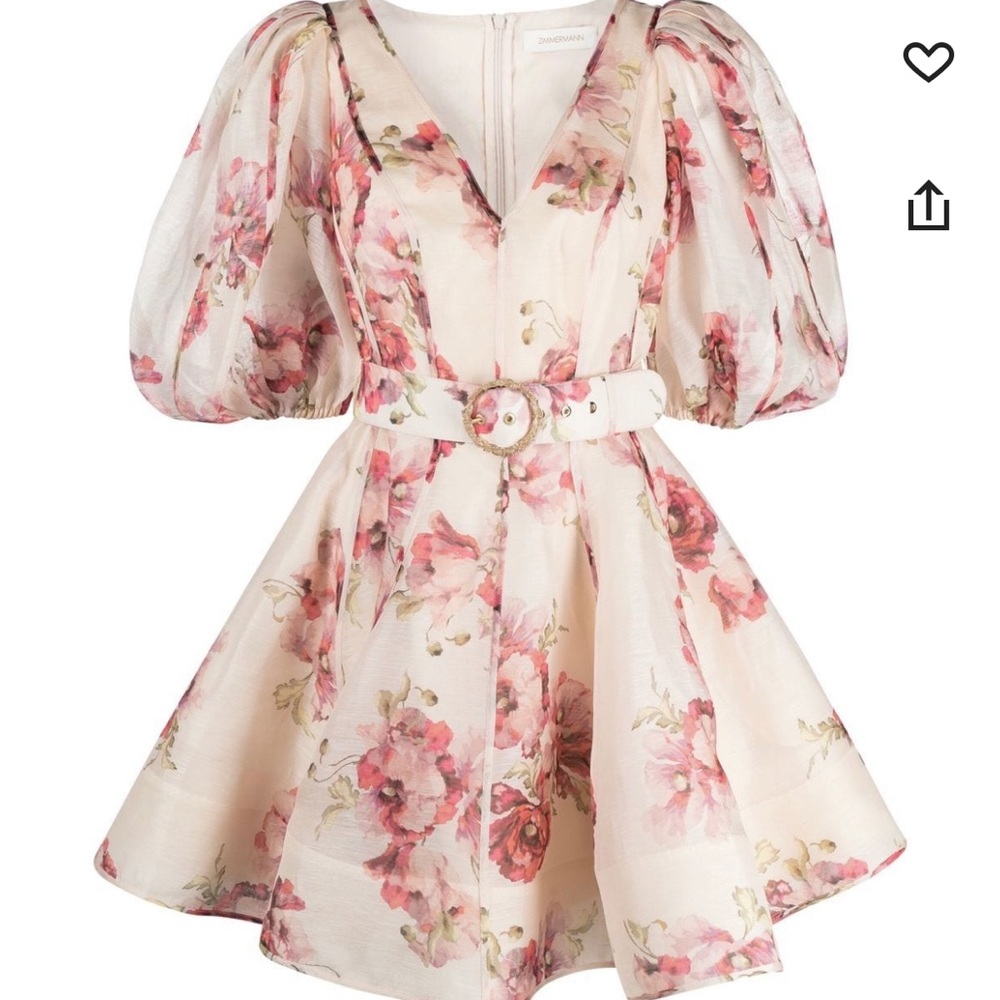Zimmermann floral mini dress